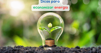 Economize até 30% na conta de luz com mudanças simples: LED, desligar standby, ar 23°C e luz natural.